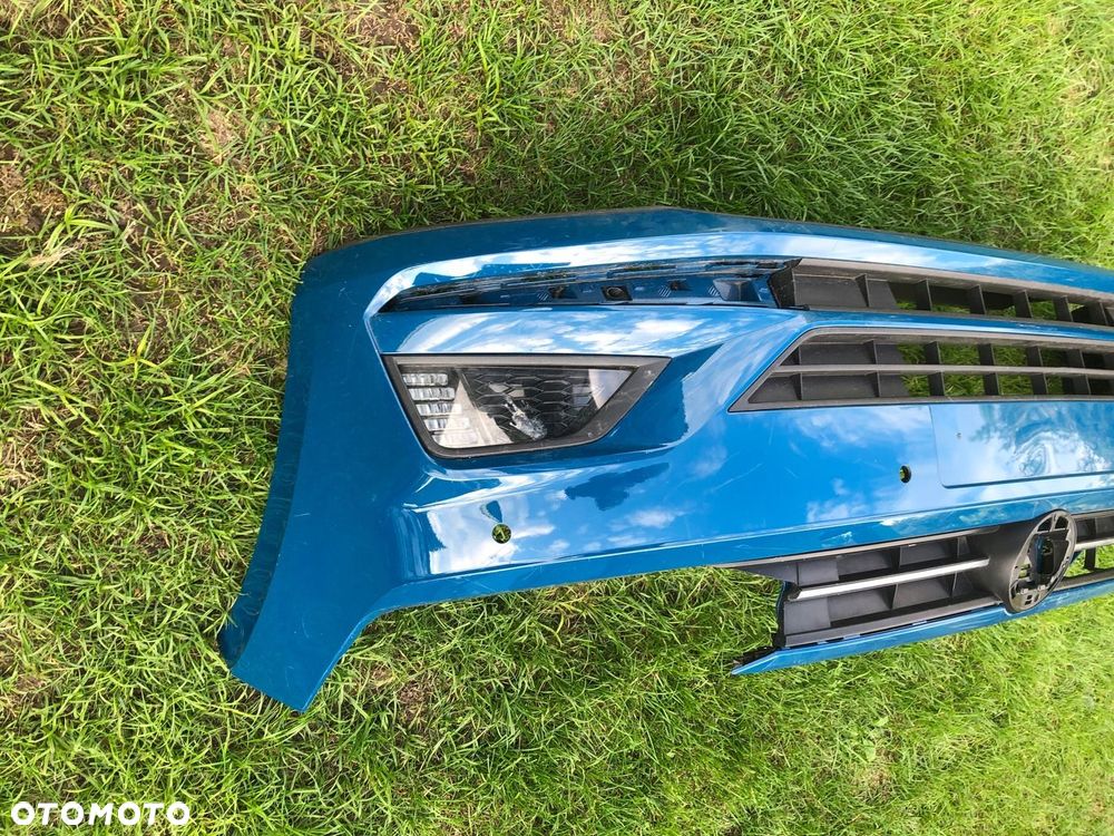 VW POLO 2G0 ZDERZAK PRZEDNI HALOGEN GRILL BELKA - 3