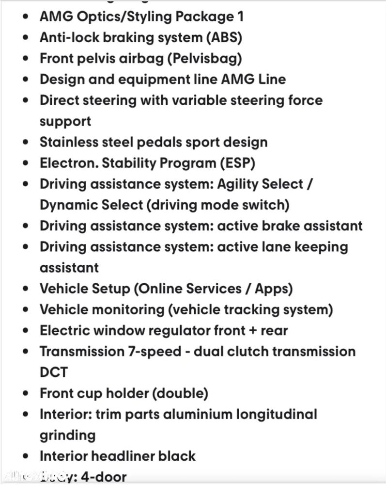 Mercedes-Benz CLA 200 7G-DCT Edition 1 - 10