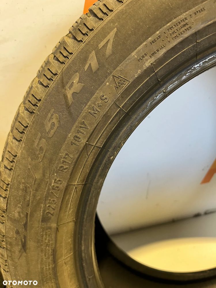 4XOpony 225/55/17 101V PIRELLI WINTER CINTURATO 2 Zimowa M+S 2022rok - 4