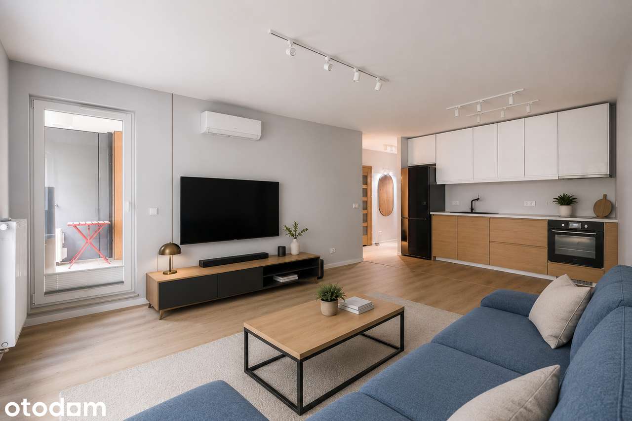 2 pokoje | Masarska 6 Apartamenty | Loggia | Klimatyzacja