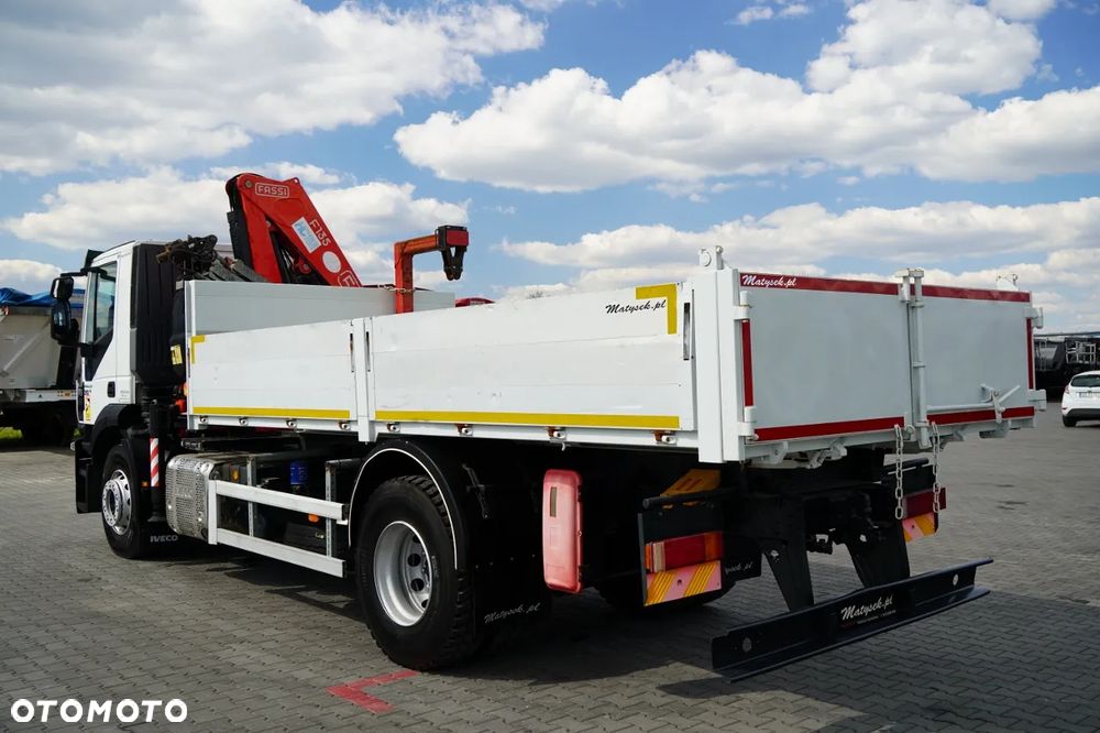 Iveco STRALIS / 310 / 4x2 / WYWROTKA - 5,3 M / HDS FASSI 135 - 8 M / EURO 6 - 10