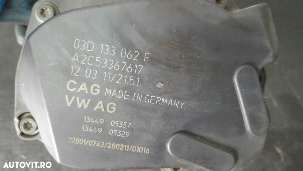 Clapeta acceleratie vw polo 6r 1.2 b cgp 03d133062f a2c53367617 - 2