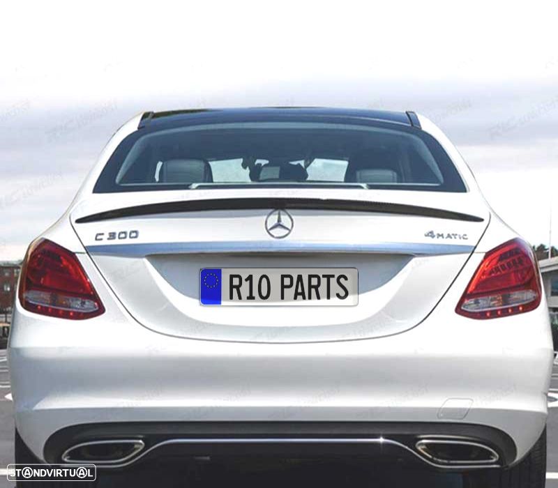 AILERON SPOILER TRASEIRO MERCEDES CLASE E W213 SEDAN 16- PLASTICO ABS - 2
