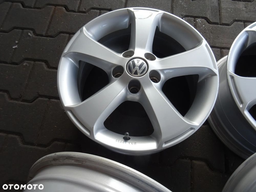 5x100x57 6Jx15 ET40 Volkswagen oryginalne felgi 15 - 5