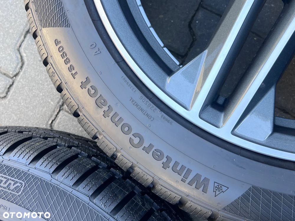 oryginalne koła zimowe Audi Q5 SQ5 80A Continental 25r - 21