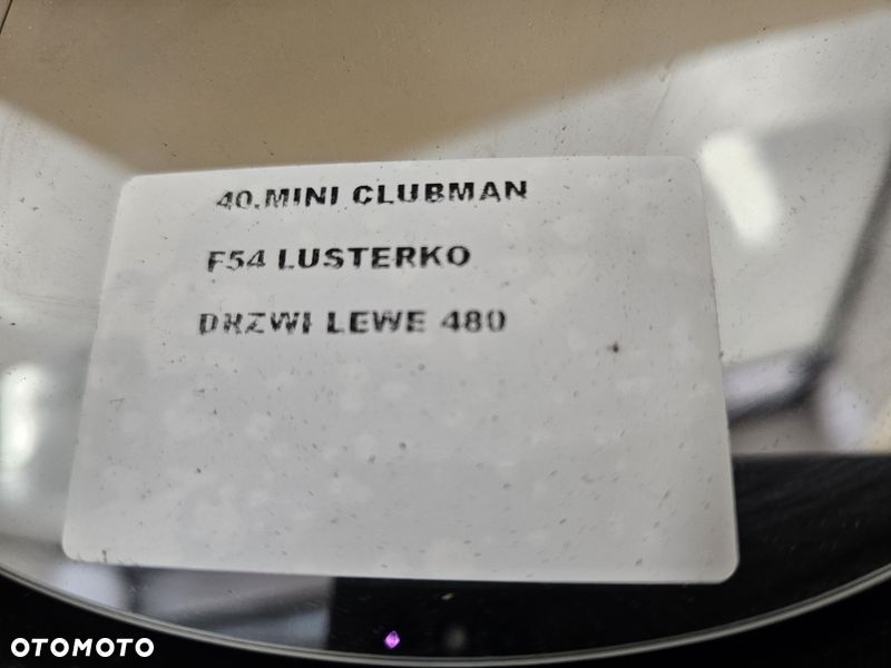 MINI CLUBMAN F54 LUSTERKO DRZWI LEWE 5 PIN ZIELONA WTYCZKA - 7