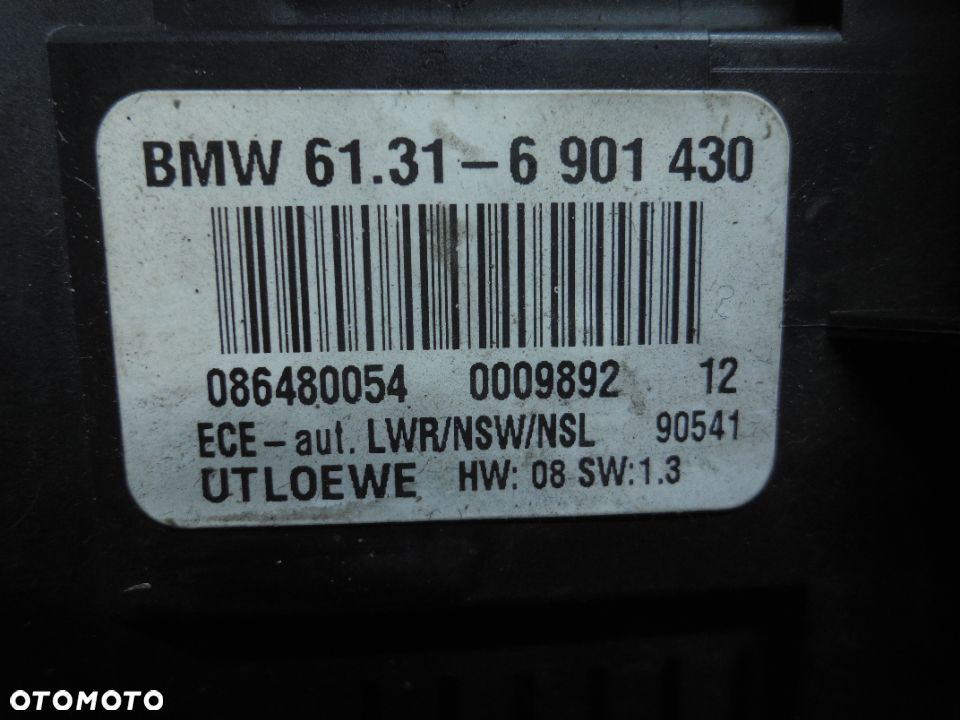 BMW E46 WŁĄCZNIK ŚWIATEŁ 6901430 - 3