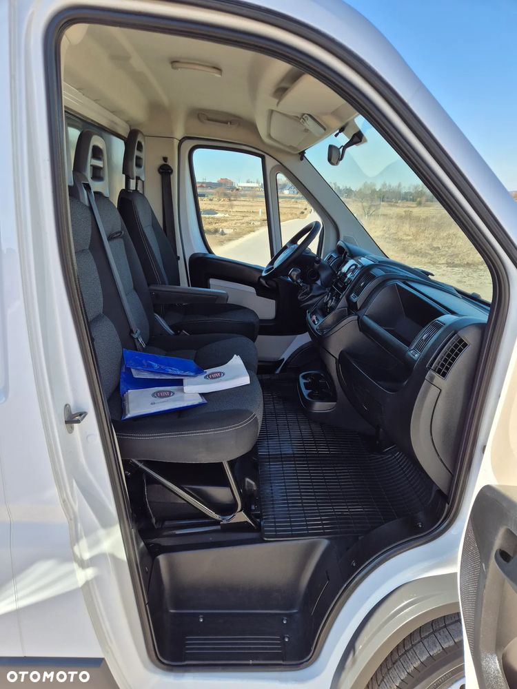 Fiat DUCATO MAXI 2.3 150KM PLANDEKA 10EP FIRANKA X2 ZSUWANY DACH SALON PL I-WŁAŚCICIEL - 29