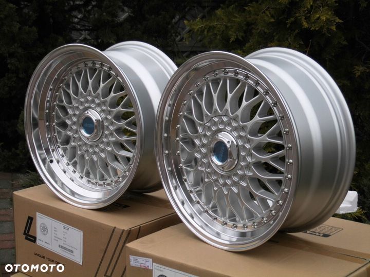 alu felgi 17 4x100 Lenso Bsx bbs rs JR9 CALIBRE BMW E30 6-CYL - 1