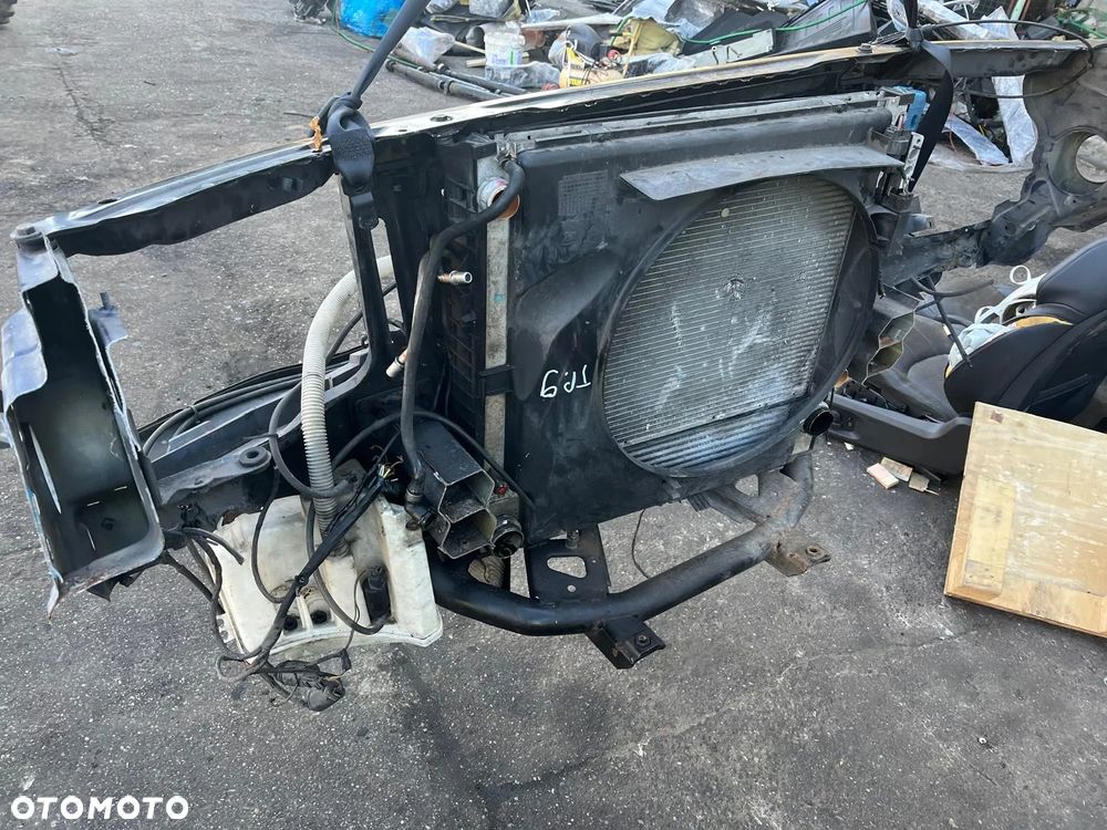 Pas przedni okular wzmocnienie belka chłodnice komplet wentylator klima Range Rover 3 III LM L322 Vogue 3.0 D - 4