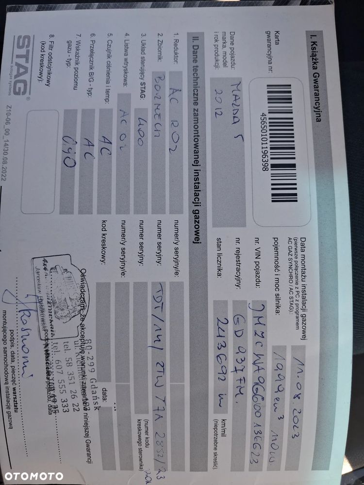 Mazda 5 2.0 Navi + - 10