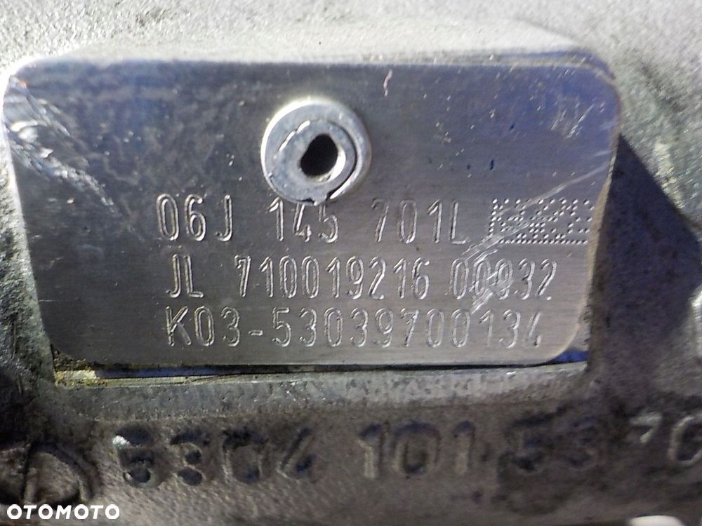 VW AUDI 2.0 TFSI TURBOSPRĘŻARKA TURBINA 06F145701L - 8