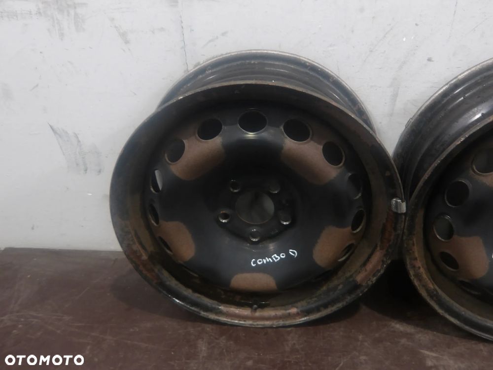OPEL COMBO D 1.6D FELGI STALOWE STALÓWKI R15 5X98 ET39 - 3