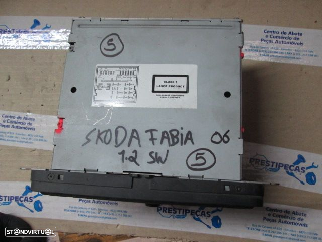 Radios VP6SBF18C814AE SKODA FABIA 2006 VISTEON DANCE - 2