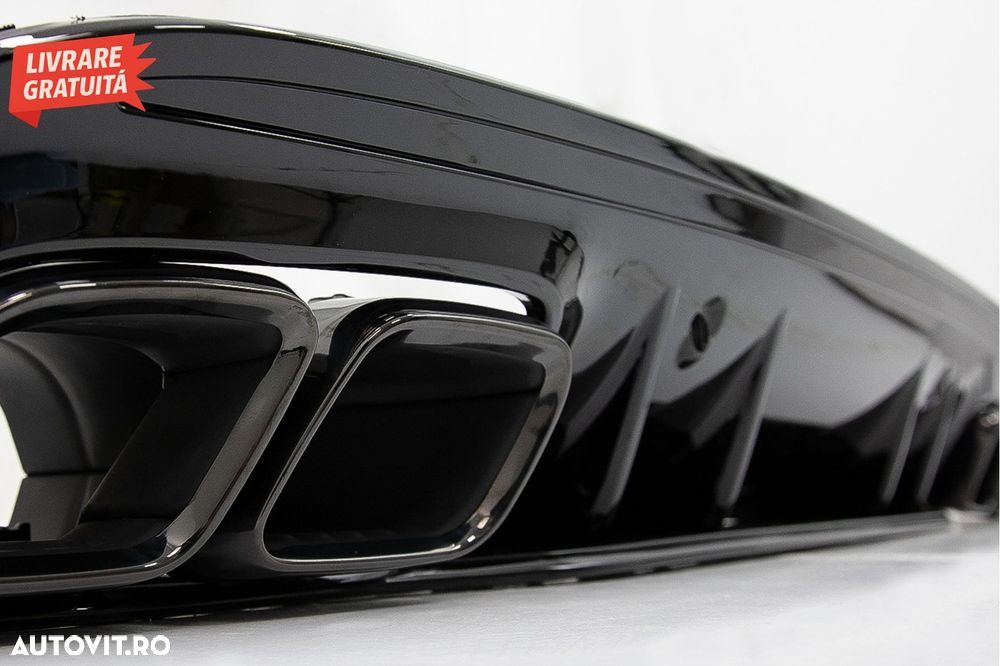 Difuzor cu Ornamente de evacuare Mercedes C-Class W205 S205 (2014-2020) C63S Desig- livrare gratuita - 10