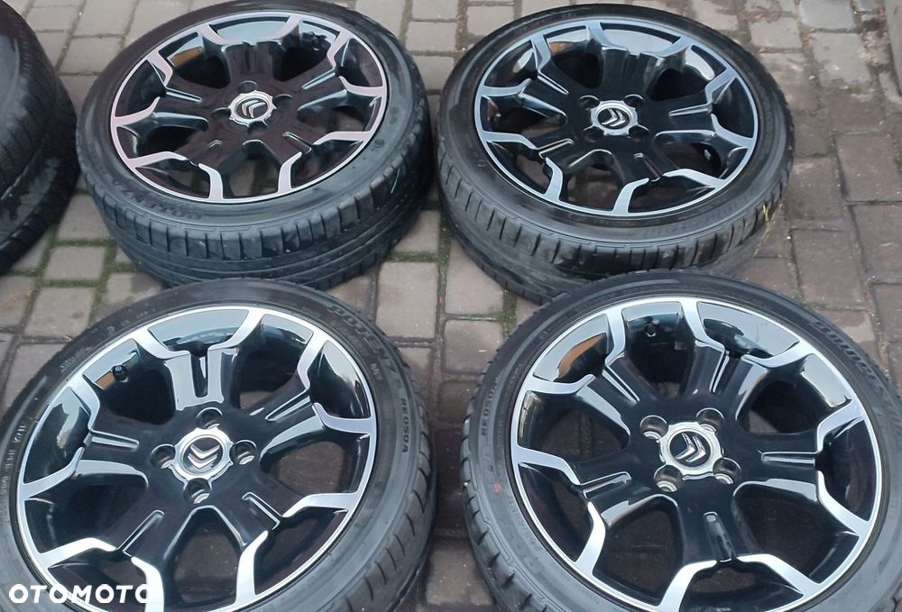 Felgi Aluminiowe Oryg. Citroen DS3 17 Cali 4x108 7Jx17 Et25 Ø65,1mm Bdb - 1