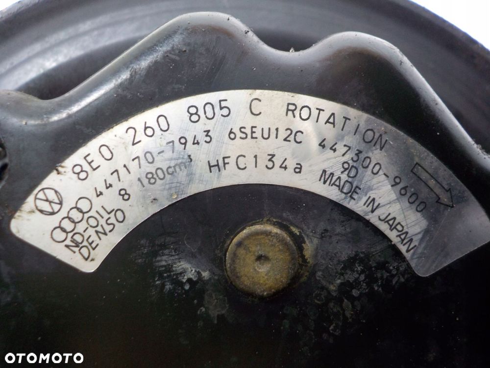 AUDI A4 B6 SPRĘŻARKA POMPA KLIMATYZACJI 8E0260805C - 4