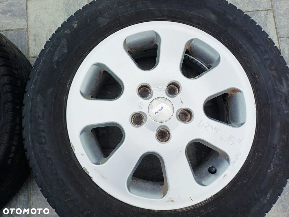 FELIGI Z OPONAMI KOŁA ALUMINIOWE MERCEDES W245 R15 5X112 ET45 66,6 mm OPONY PRIMEWELL 195/65 R15 LATO NR9 - 5