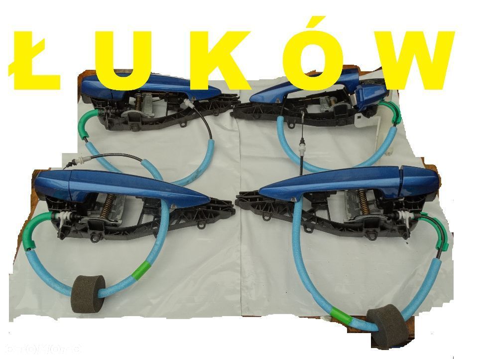 BMW F48 X1 F39 X2 F15 X5 F16 X6 F45 Klamka Klamki Podświetlane Dotykowe Komfort Europa Estoril Blau - 1