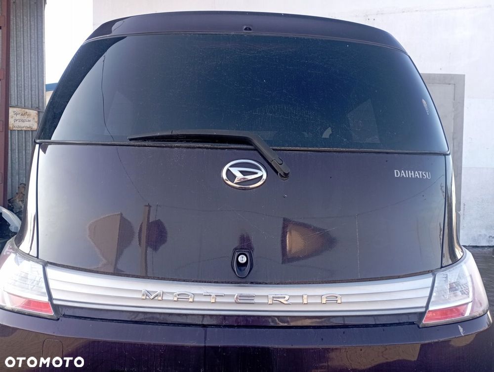 DAIHATSU MATERIA 5D KLAPA BAGAŻNIKA GOŁA Z SZYBĄ - 1