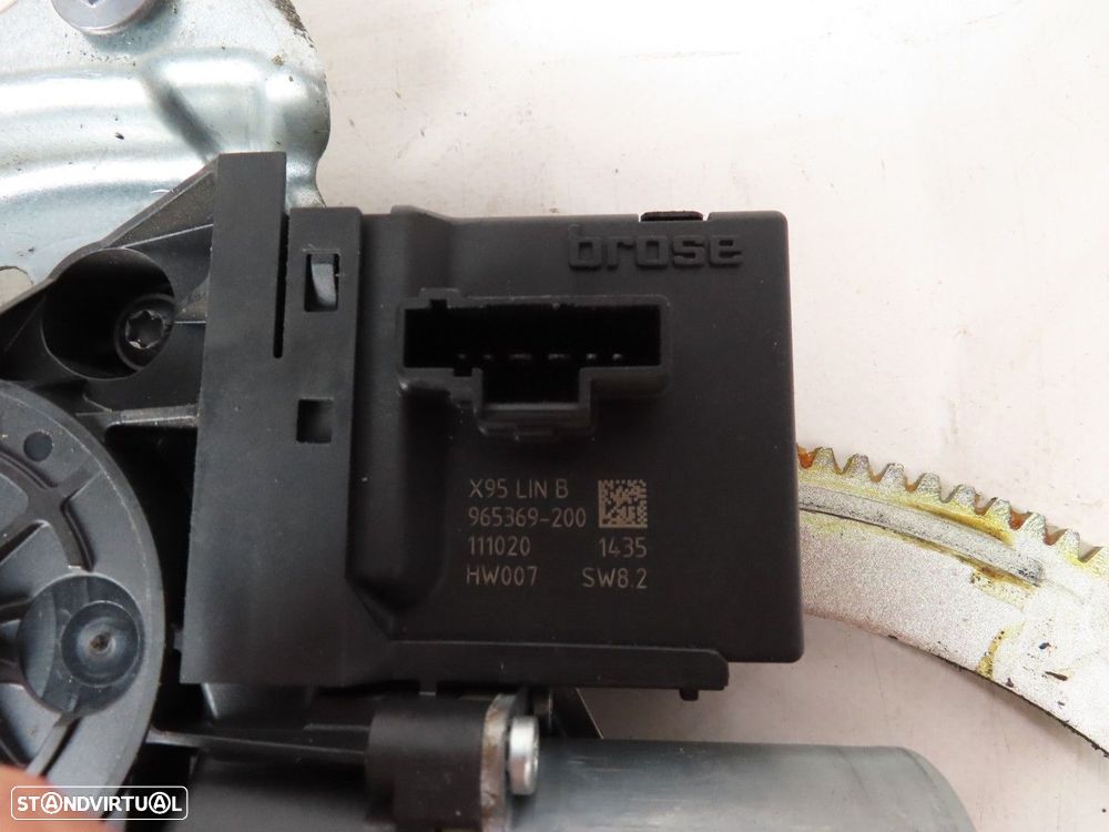 Elevador da Porta Com Motor Direito/Frente Seminovo/ Original RENAULT MEGANE III... - 3