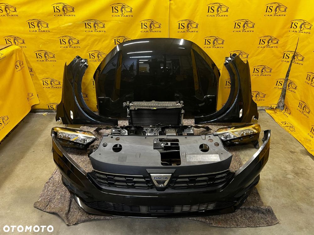 KOMPLET PRZÓD ZDERZAK 6 X PDC MASKA LAMPY DACIA SANDERO III 676 1.0 SCE 22R - 1