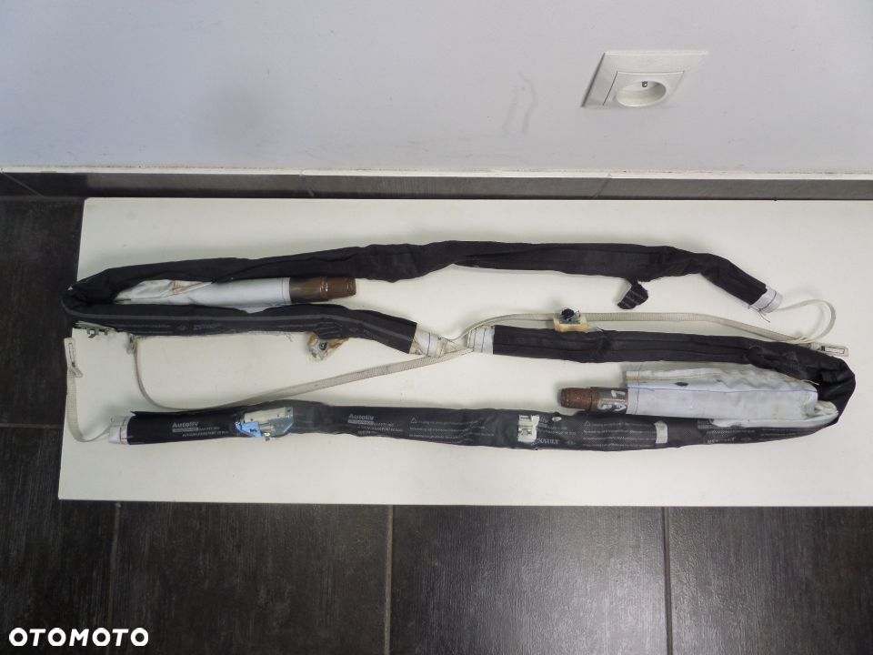 RENAULT LAGUNA III 5D HB KURTYNA PRAWA LEWA AIRBAG PODUSZKA - 1