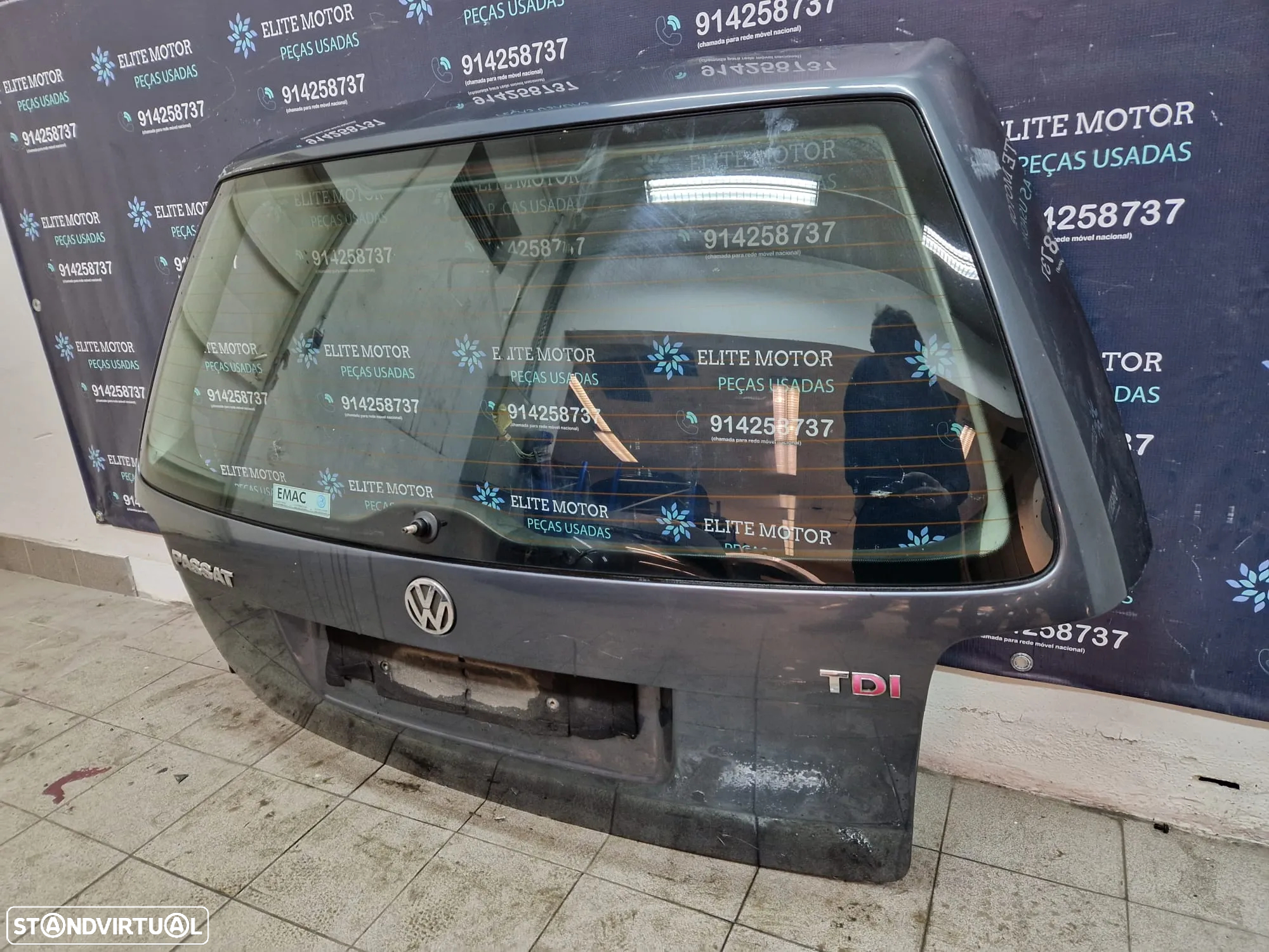 Tampa de mala usado VW PASSAT B5.5 3B5 CARRINHA vidro 3 stop ENVIO GRATUITO - 2