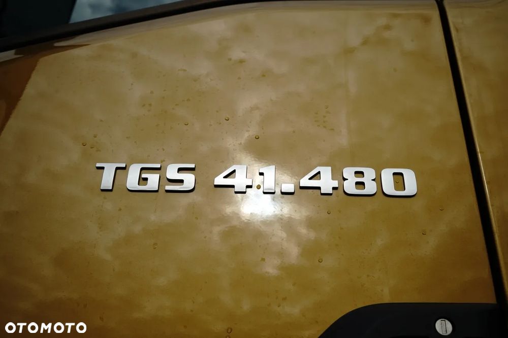 MAN TGS 41.480 / 8X8 / WYWROTKA / AUTOMAT / FABRYCZNIE NOWY / BOGATE WYPOSAŻENIE / DOSTĘPNY OD RĘKI / ZŁOTY METALIK / - 25