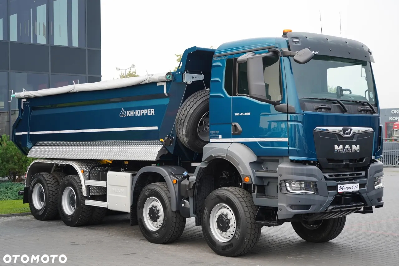MAN TGS 41.480 / 8X8 / WYWROTKA / AUTOMAT / FABRYCZNIE NOWY / BARDZO BOGATE WYPOSAŻENIE / - 15