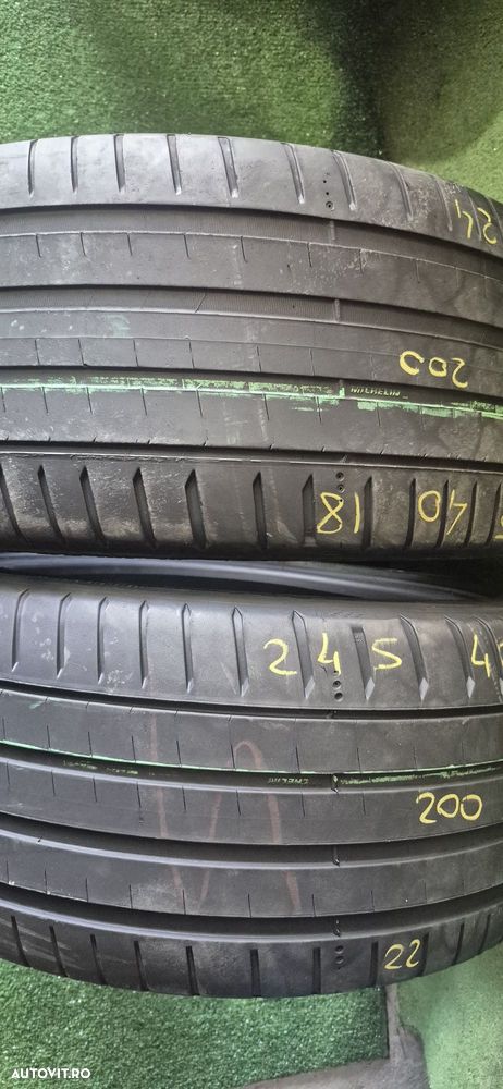 Anvelope 2x245 40 18 Michelin dot 22 mm4 - 1