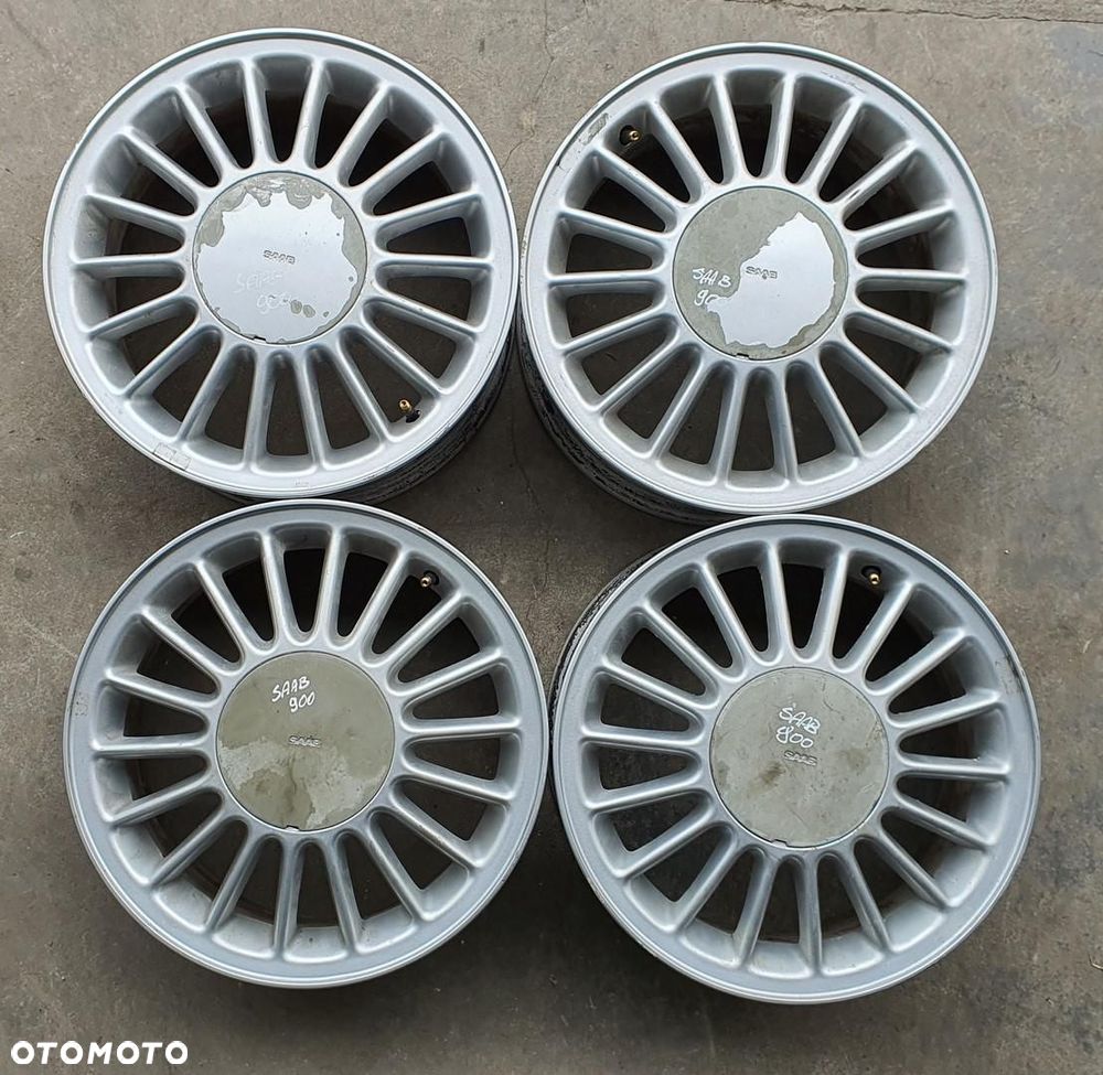 ALUFELGI FELGI 15 5x110 6J ET49 SAAB 900 II 4SZT - 1