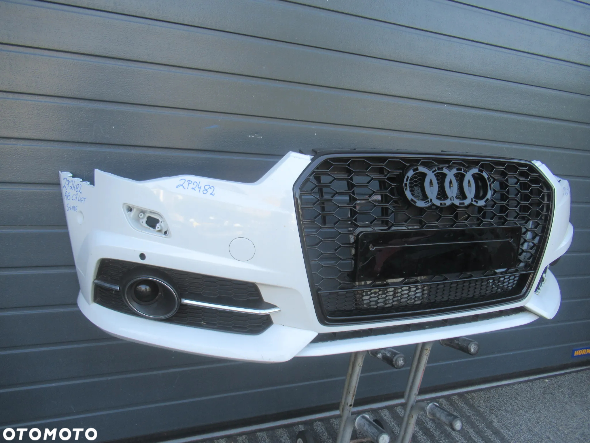 ZDERZAK PRZEDNI PRZÓD AUDI A6 C7 S-LINE LIFT 4G0807437AB 2014-2018 - 3