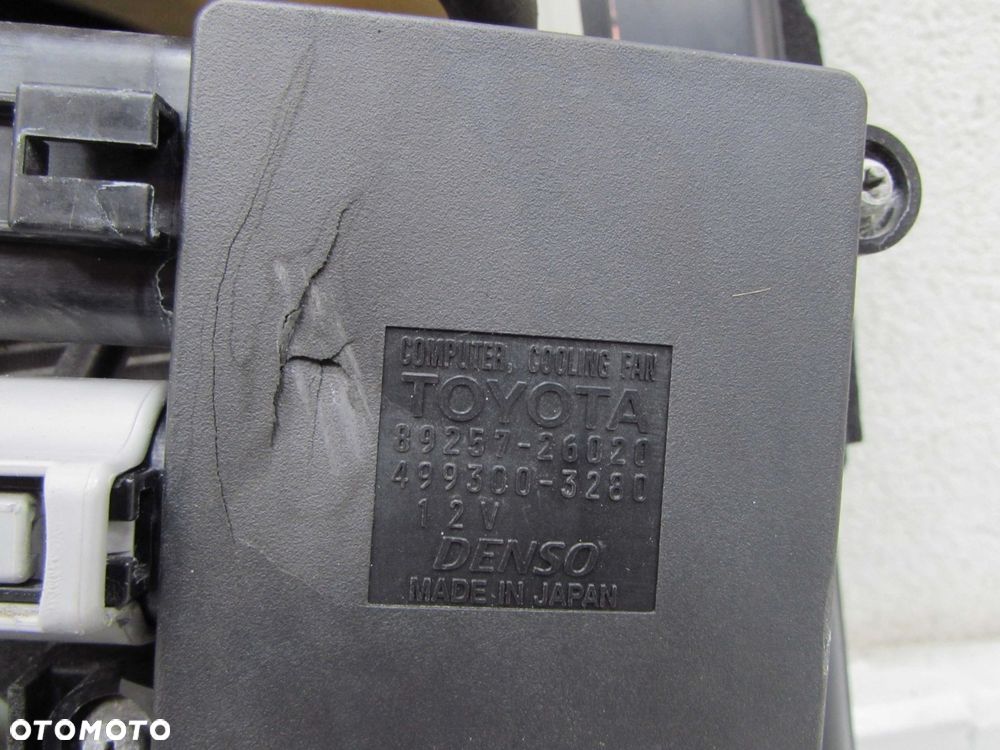 LEXUS RX400H II RX 400 3.3 HYBRYDA 03-08 KOMPLET CHLODNIC WENTYLATORY 89257-26020 122070-0675 - 8
