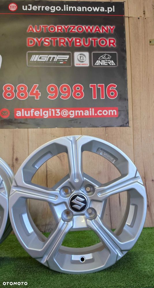 Nowe alufelfgi SUZUKI 15x4x100 - Alto,Baleno,Ignis,Liana,Swift, Splash - 8