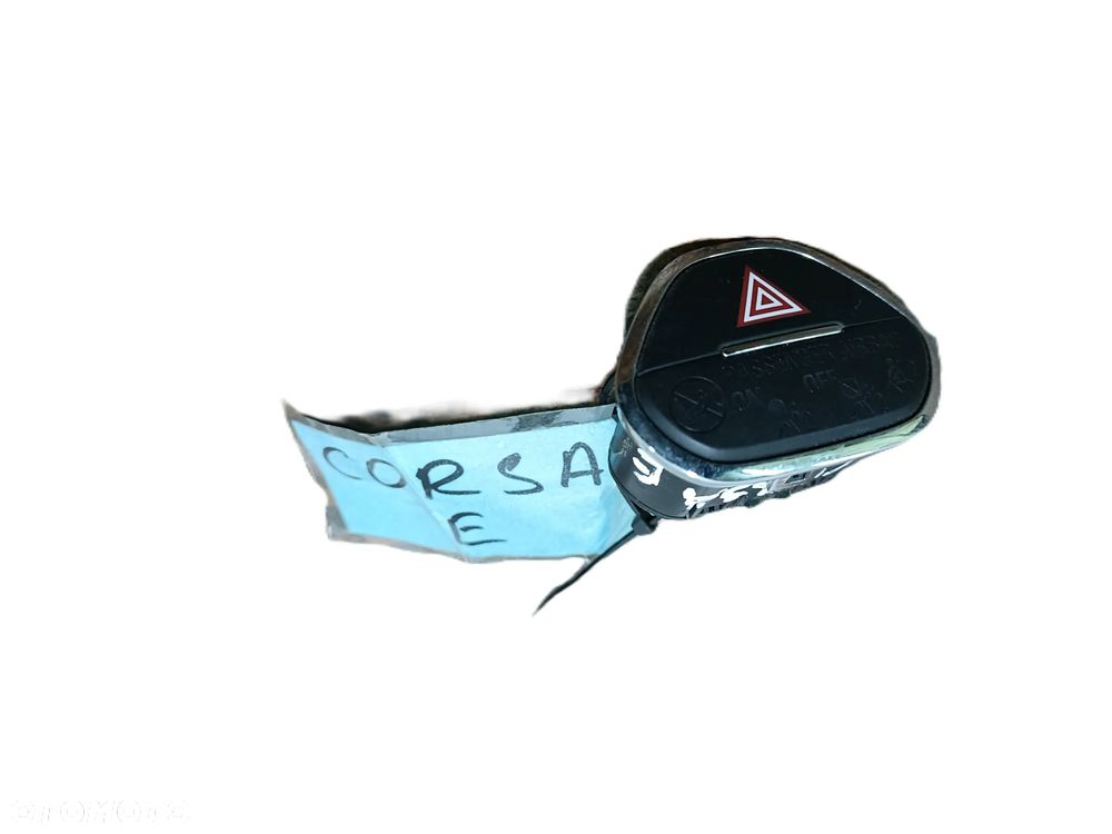 OPEL CORSA V E 14-19 przełącznik przycisk świateł awaryjnych 39031634 * - 2