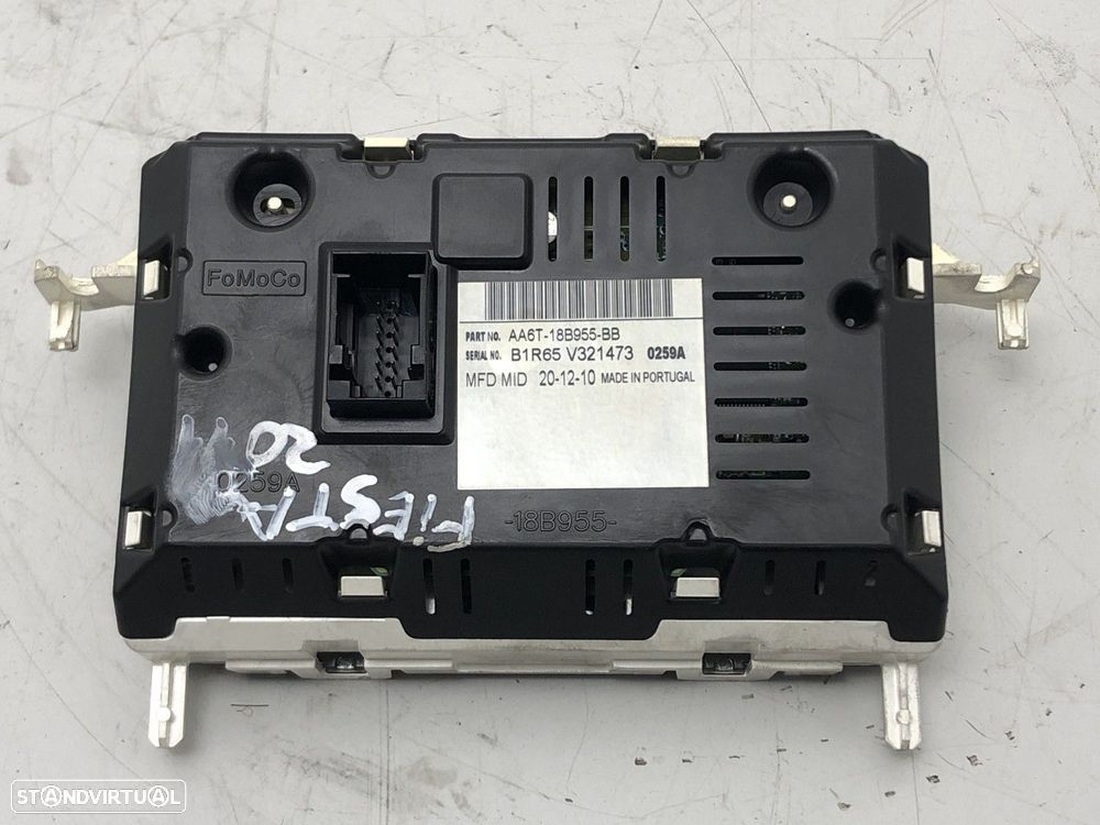 DISPLAY RADIO FORD FIESTA VI AA6T18B955BB AA6T-18B955-BB - 2