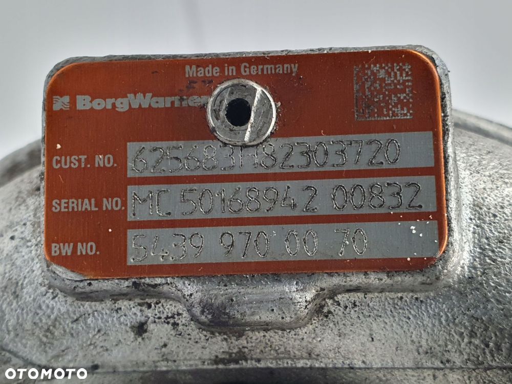 TURBOSPRĘŻARKA Renault Megane III Scenic III 1.5 DCI turbo H82303720 - 2