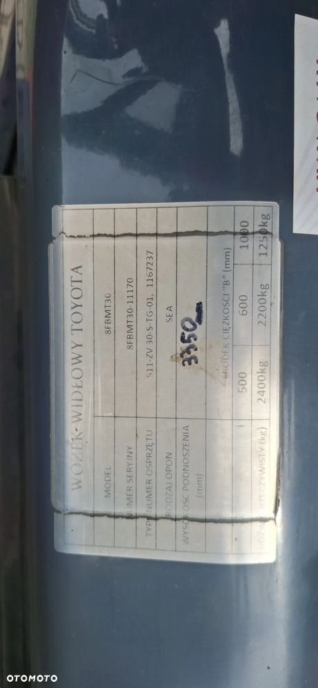 Toyota 8FBMT30 - 8