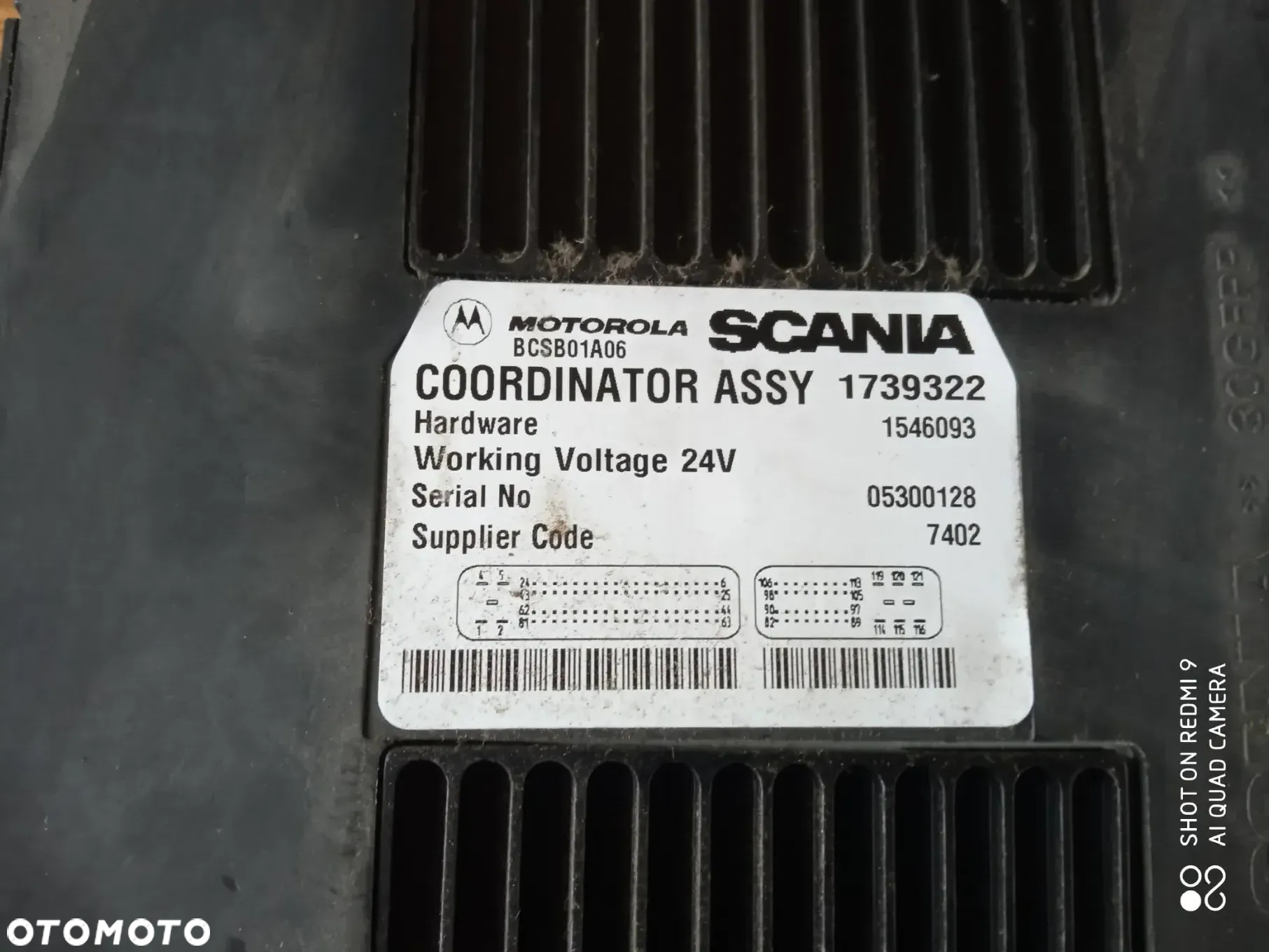 sterownik, moduł, koordynator Scania R  1739322 - 3