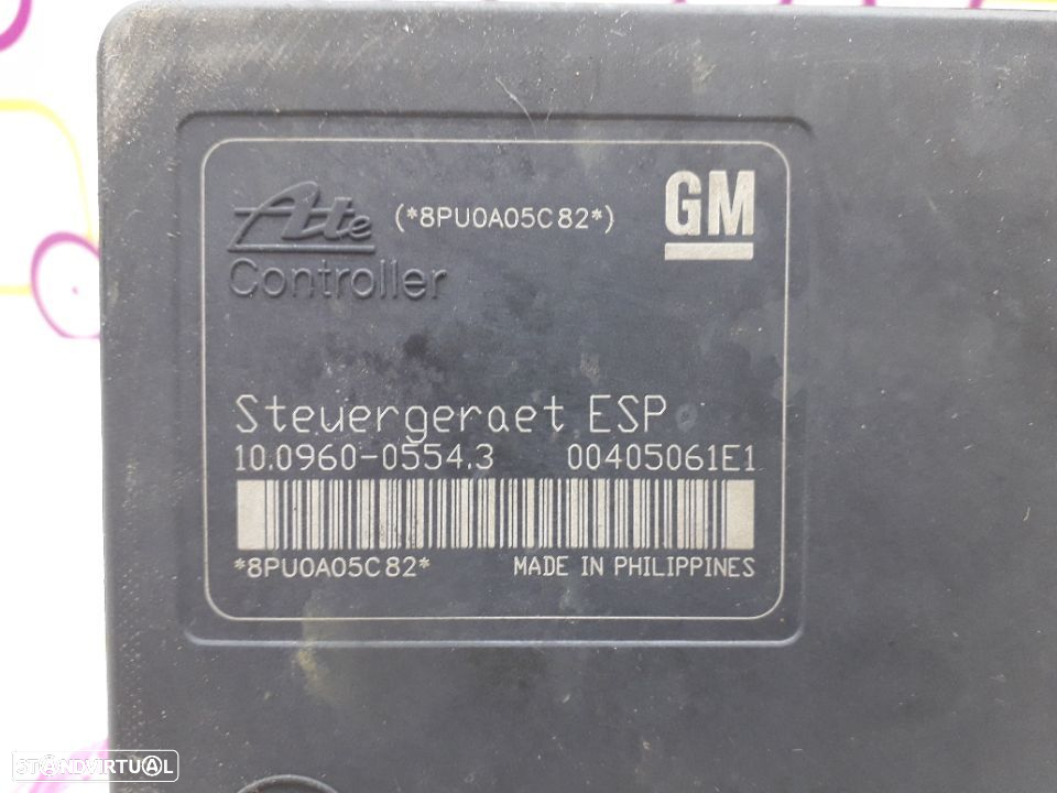 Módulo ABS Opel Astra H GTC 1.9 CDTi 120Cv de 2010 - Ref: 13246535- NO70100 - 4