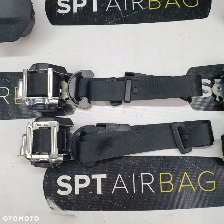 PEUGEOT 208 2008 II 2 DESKA ROZDZIELCZA KONSOLA KOKPIT PULPIT PODUSZKI AIRBAG AIR BAG PASY KIT SET - 7