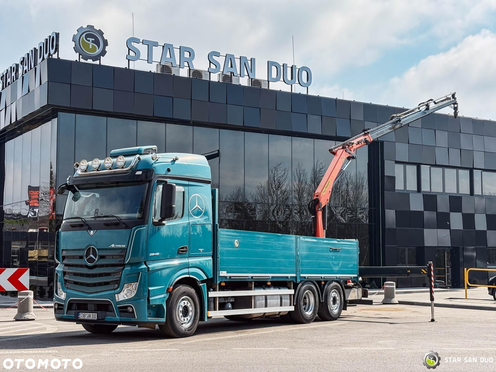 Mercedes-Benz ACTROS 2545 6x2 Palfinger PK 16001 HDS Żuraw - 2