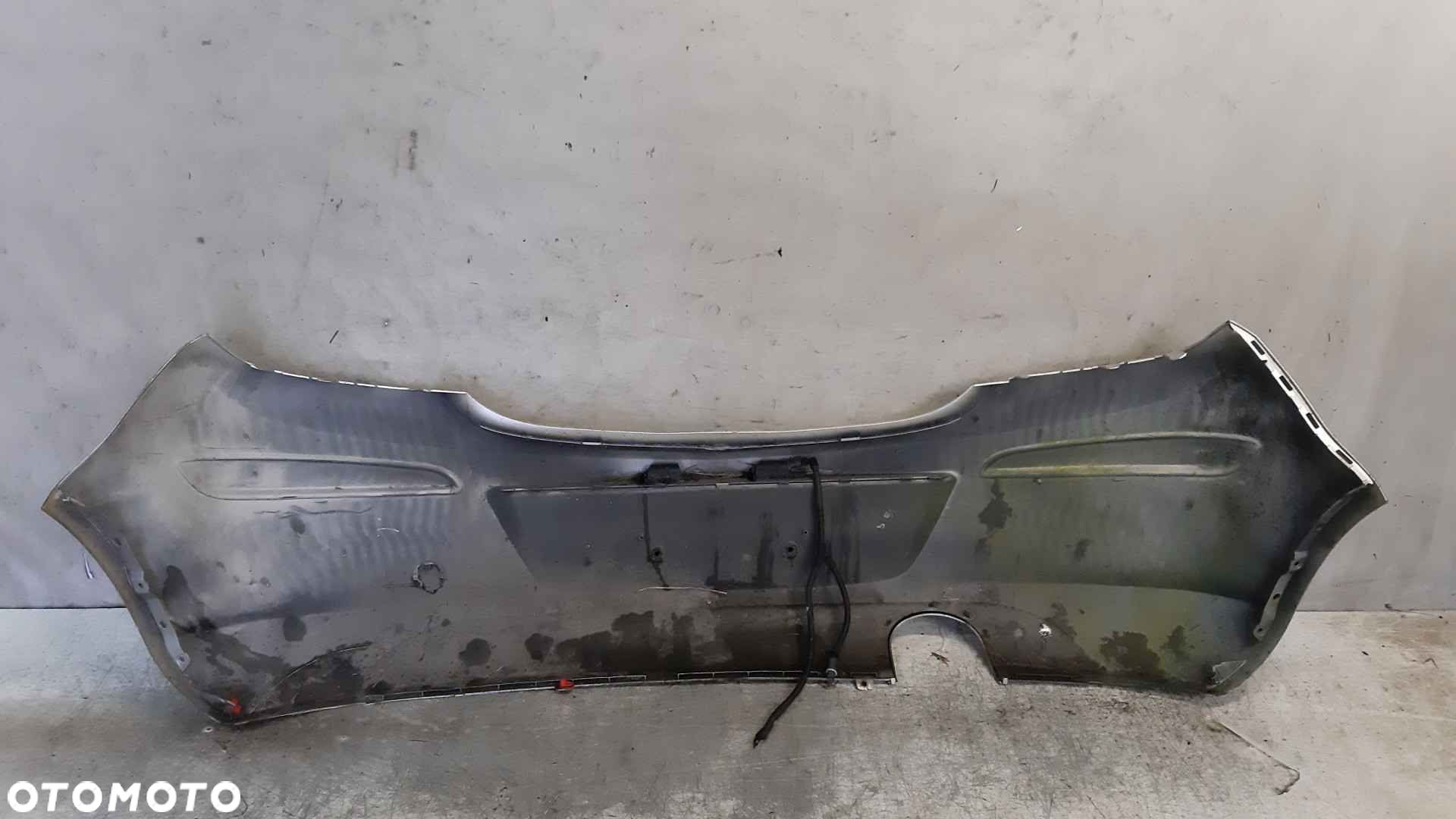 ^ ZDERZAK TYŁ TYLNY OPEL CORSA D Z157 SREBRNY 3D 3 DRZWI - 5