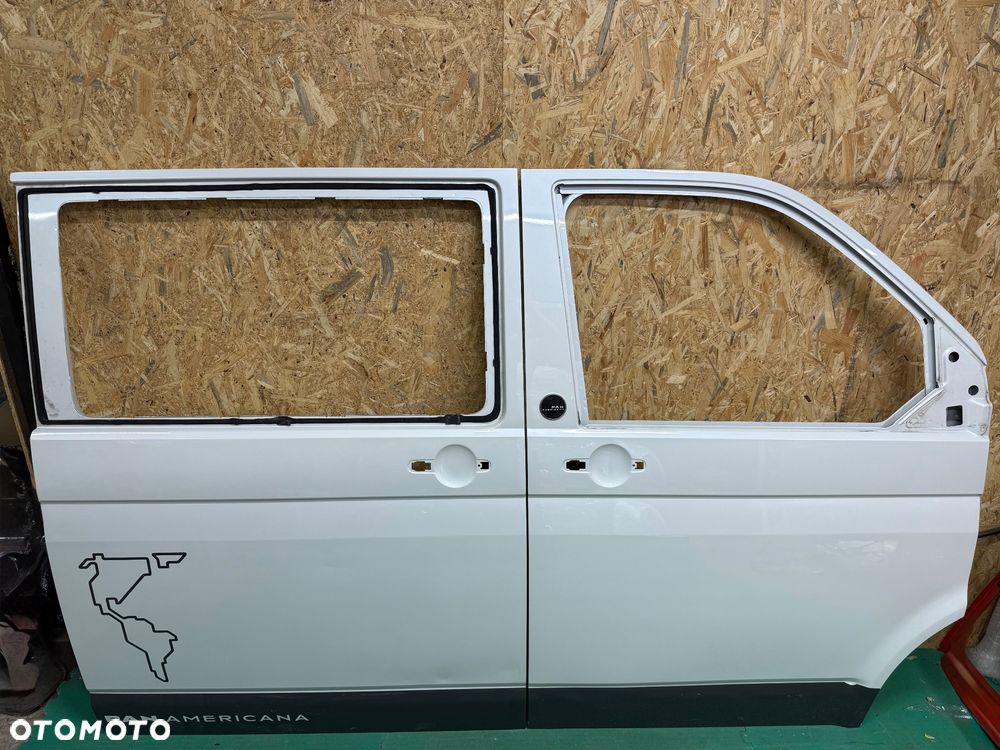 DRZWI PRZÓD PRAWE PRZEDNIE PRAWE BOCZNE PRAWE VOLKSWAGEN T6 BIAŁA PERŁA LS9R - 27