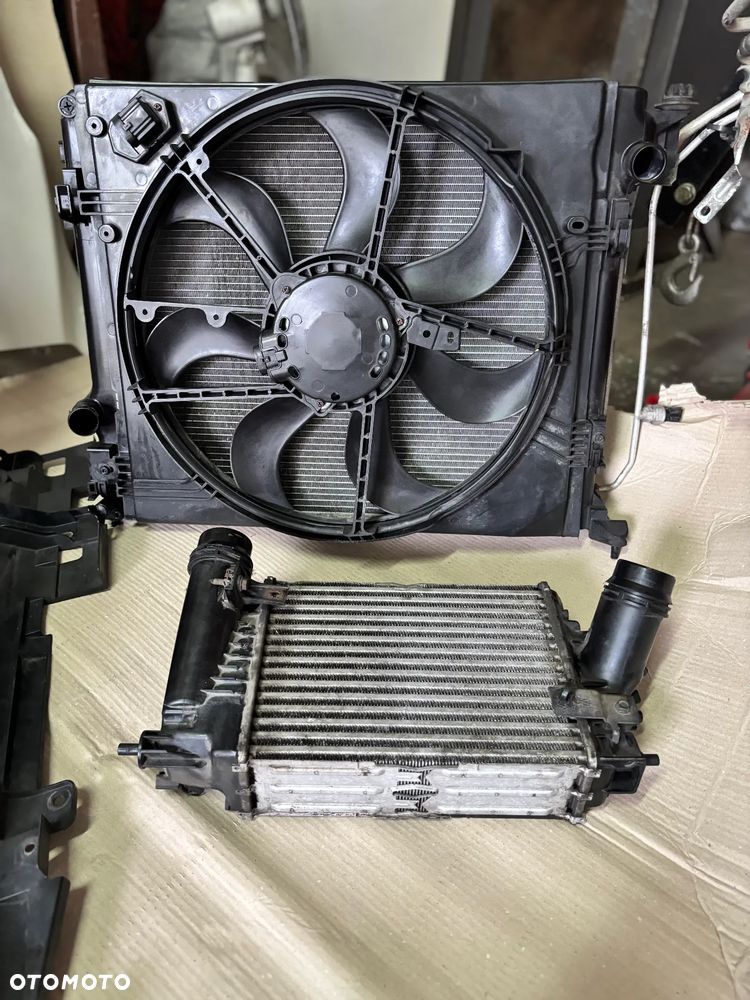 Przód kompletny zderzak maska lampy Nissan X-Trail T32 LIFT LED PDC QAB - 9