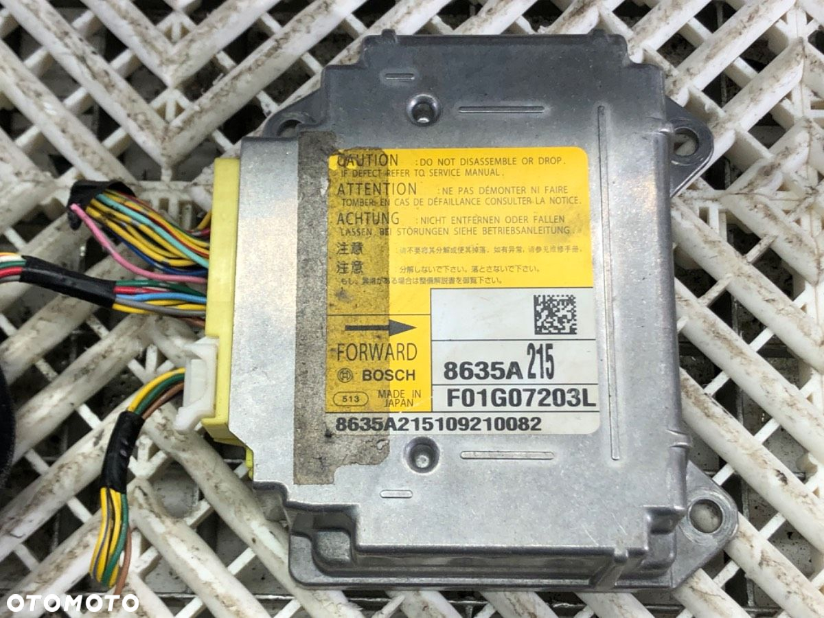 KOKPIT PODUSZKI PASY SENSOR AIRBAG KOMPLET - 2124.00 PLN - MITSUBISHI ASX (GA_W_) 2009 - 2022 1.8 - 12