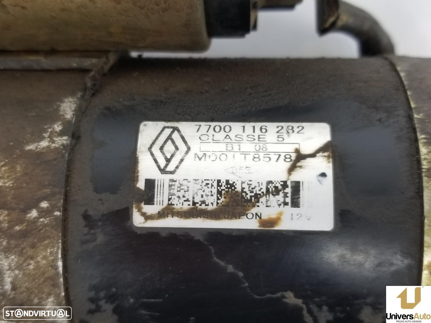 MOTOR ARRANQUE RENAULT SCÉNIC I LIMUSINA 2001 -7700116282 - 1