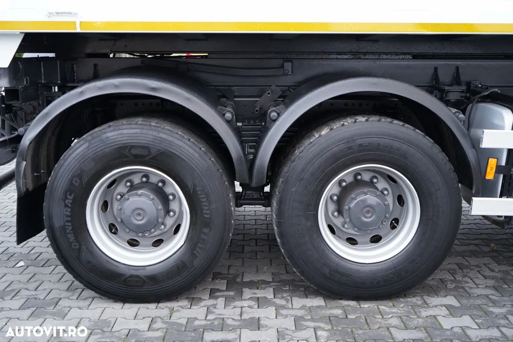 Mercedes-Benz ACTROS 4141 / 8x4 / CAROSERIE INTERSCHIMBABILĂ BDF / BASCULĂ BĂTĂȚI / BANCĂ HIDRODOXICĂ / CLAPETĂ HIDRODOXICĂ / EPS + AMBREIAJ - 29