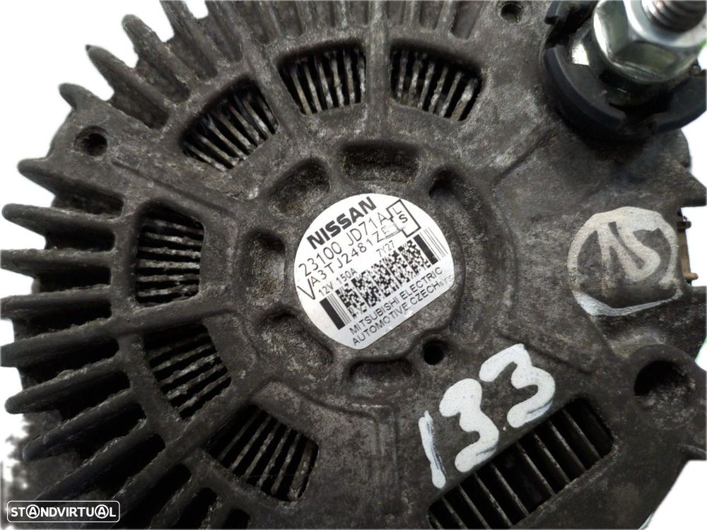 Alternador Nissan Qashqai / Qashqai +2 I (J10, Nj10, Jj10e) - 4